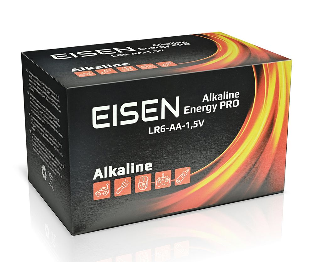 Батарейка Eisen Energy Alkaline PRO LR6 (AA) 4шт. відгуки - зображення 5