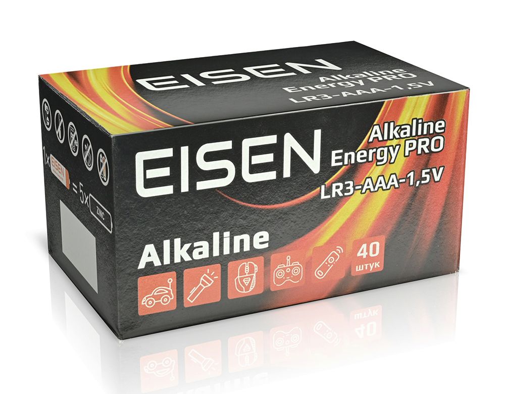 продаємо Eisen Energy Alkaline PRO LR03 (AAA) спайка 2шт. в Україні - фото 4