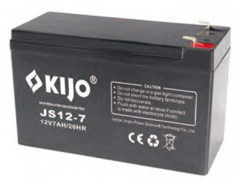 Купить аккумуляторная батарея KIJO JS12-7 12V 7Ah 84Wh в Киеве