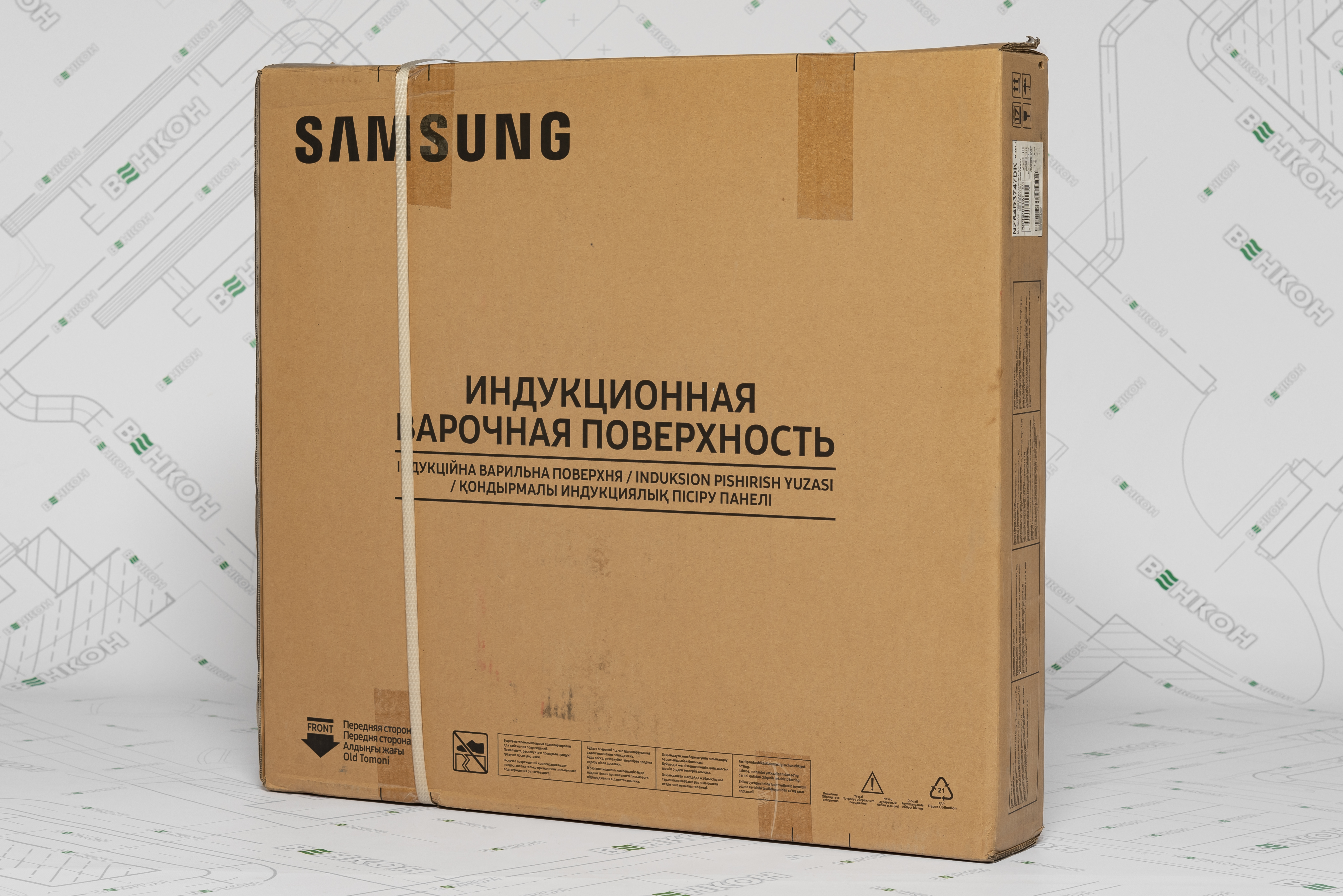 Варочная поверхность Samsung NZ64R3747BK/WT внешний вид - фото 9