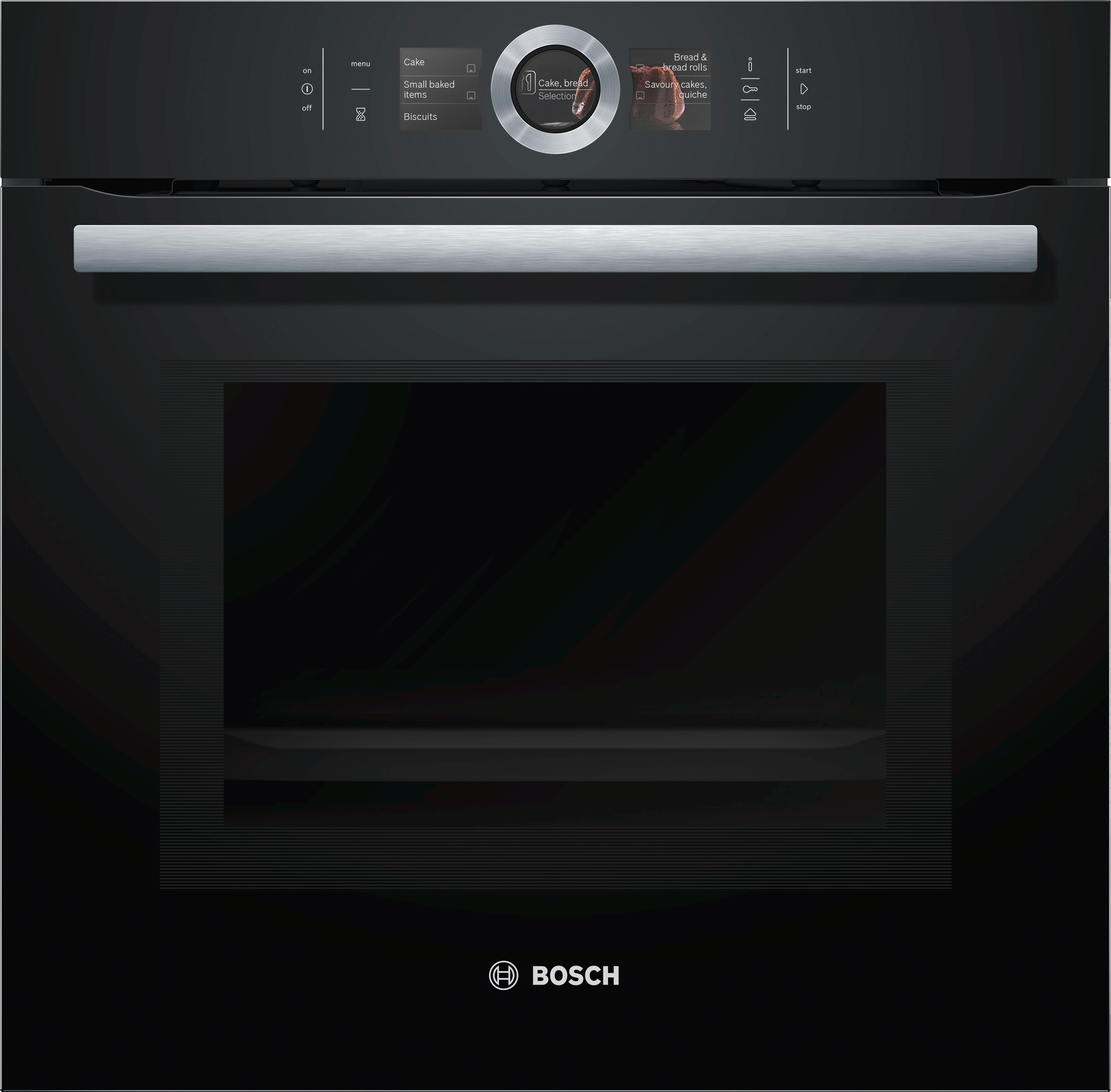 Черный духовой шкаф Bosch HNG6764B6
