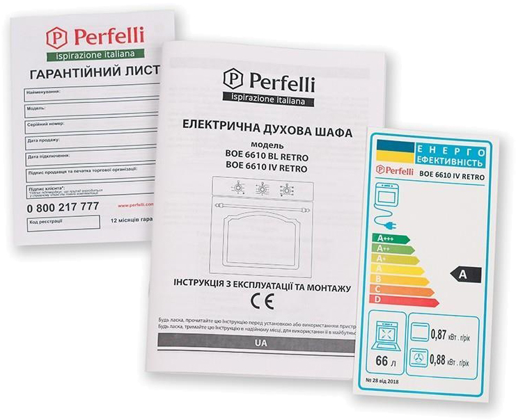 картка товару Perfelli BOE 6610 IV RETRO - фото 16