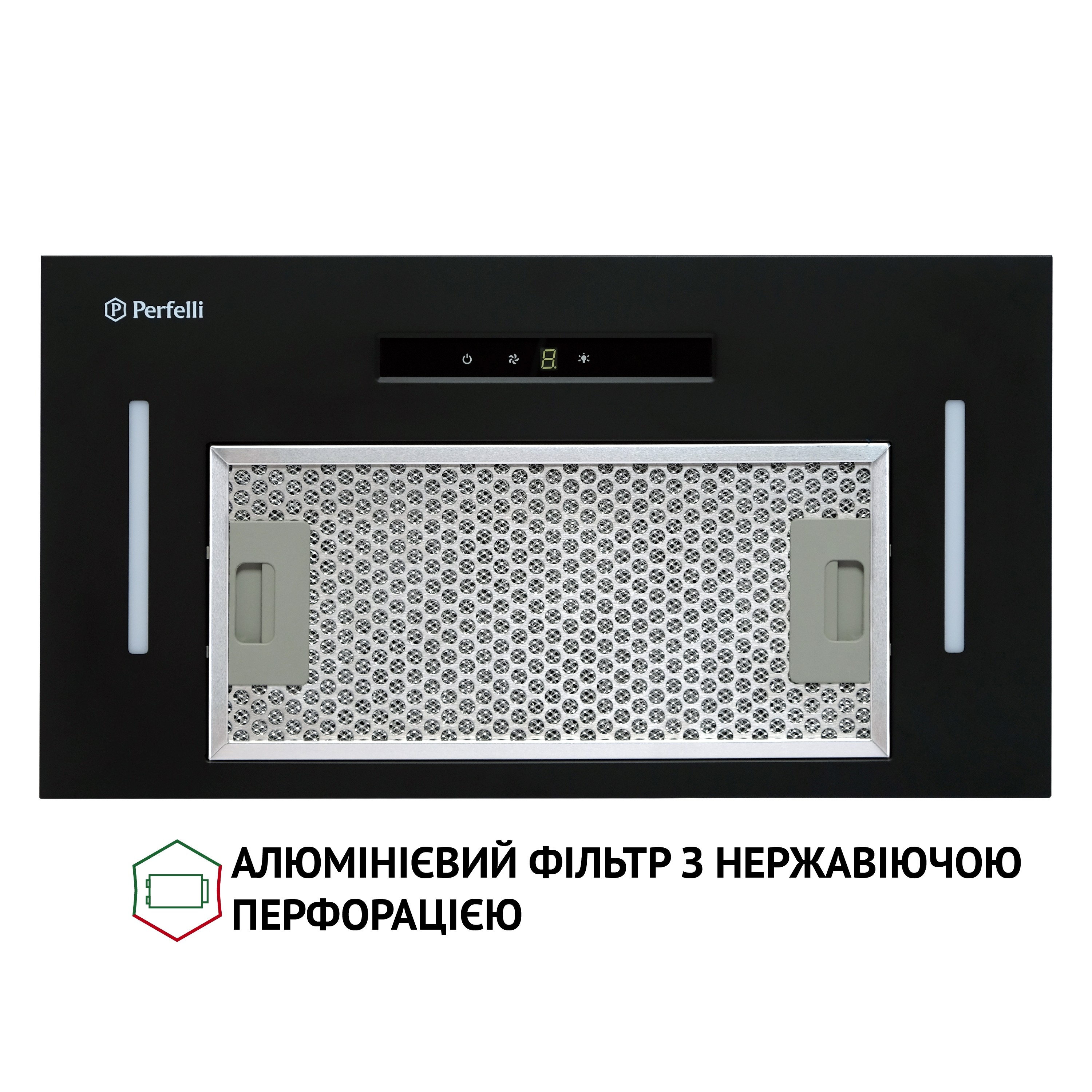 Кухонна витяжка Perfelli BIS 5653 BL 1000 LED ціна 5499 грн - фотографія 2