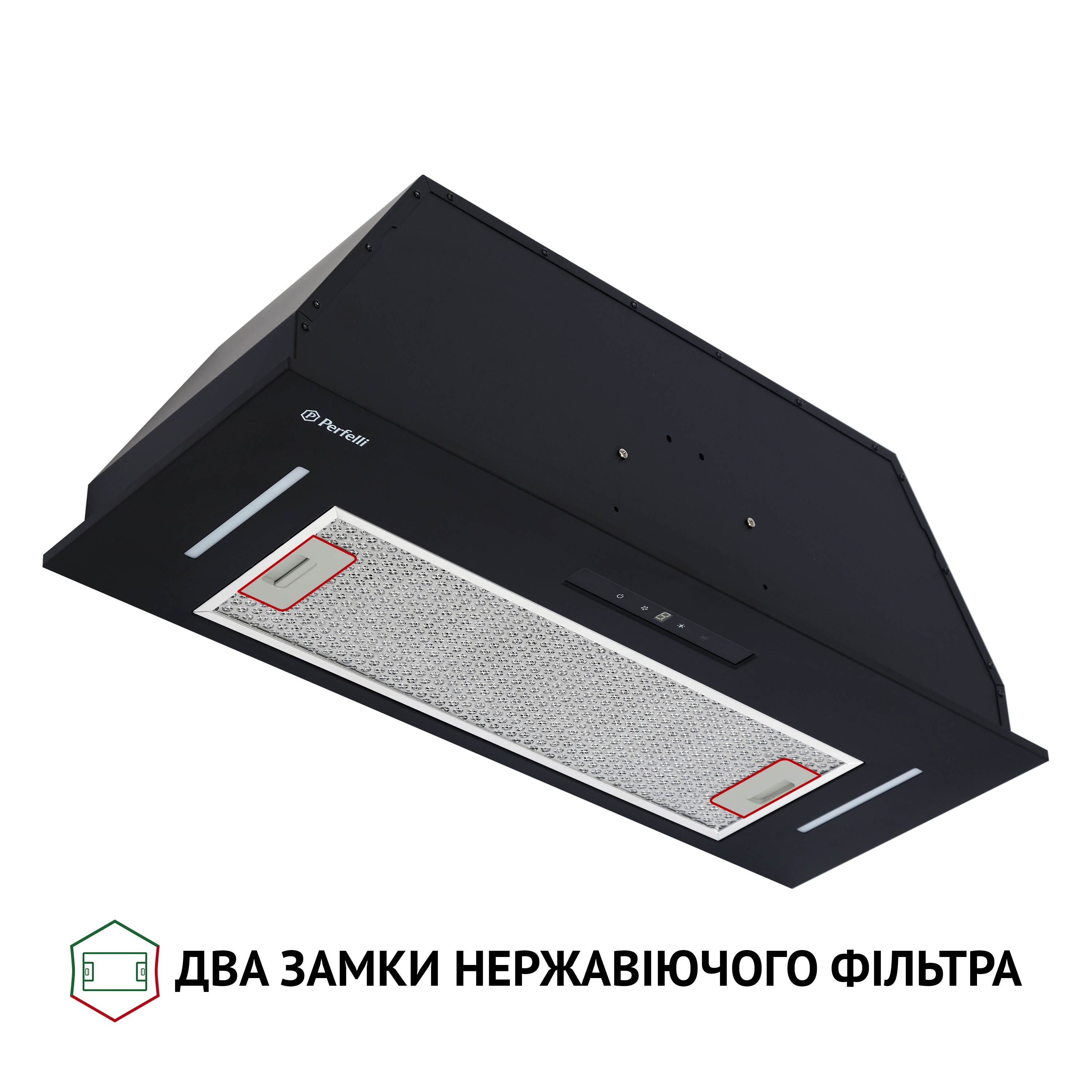 в продажу Кухонна витяжка Perfelli BIS 7653 BL 1000 LED - фото 3