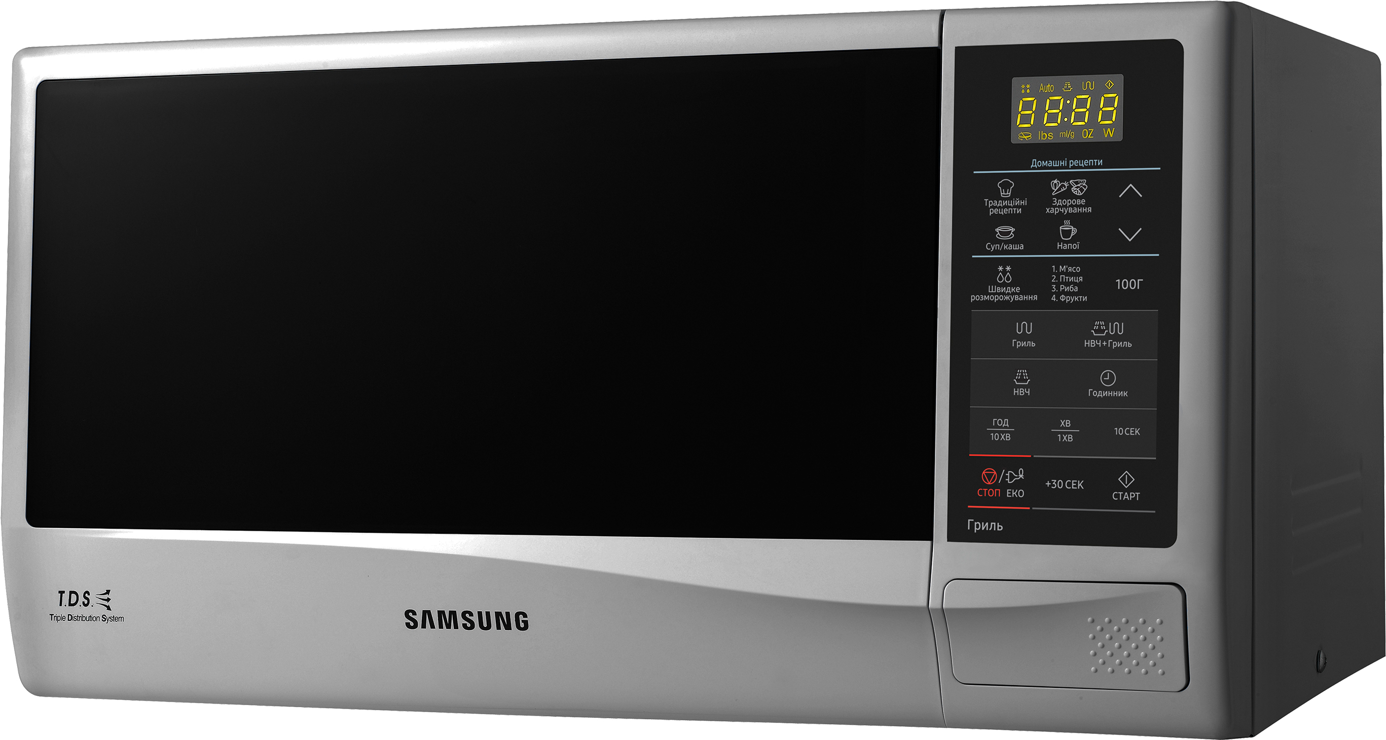 Мікрохвильова піч Samsung GE83KRS-2/UA ціна 5393 грн - фотографія 2