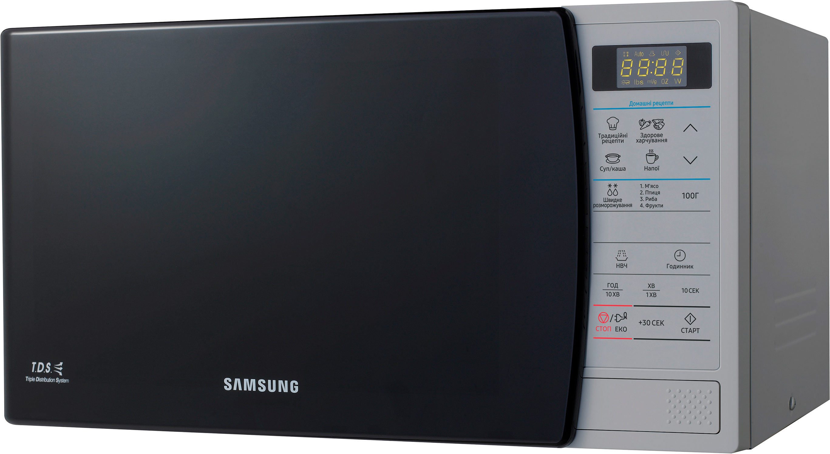 Мікрохвильова піч Samsung ME83KRS-1/UA ціна 4499.00 грн - фотографія 2