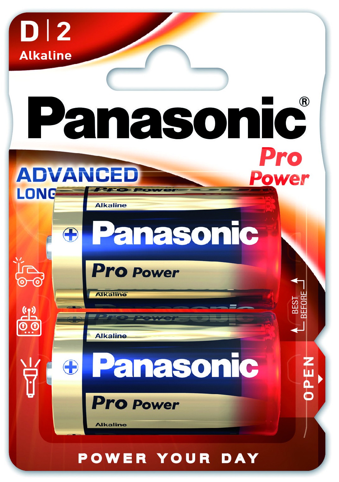 Батарейка  Panasonic D LR20 Pro Power*2 (LR20XEG/2BP) в інтернет-магазині, головне фото