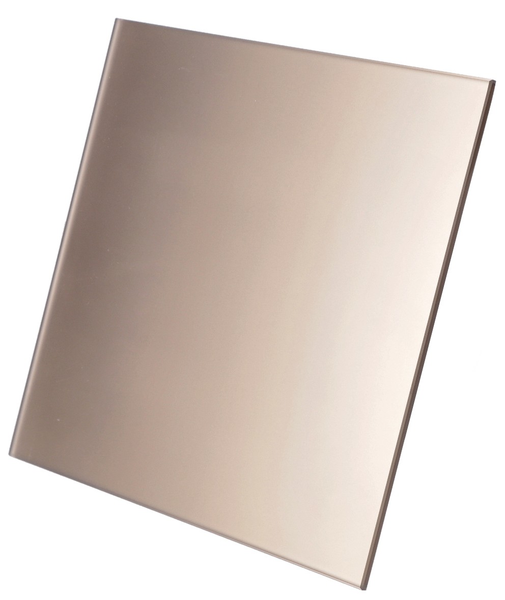 в продажу Кришка для вентилятора AirRoxy dRim Glass золотистий (01-176) - фото 3