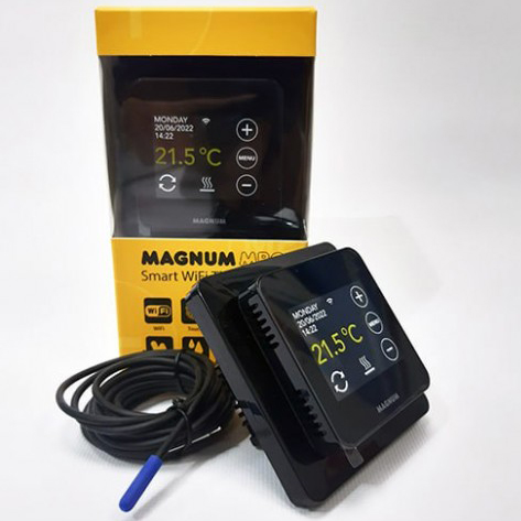 Терморегулятор Magnum Heating MRC Wi-Fi Black ціна 7304.00 грн - фотографія 2