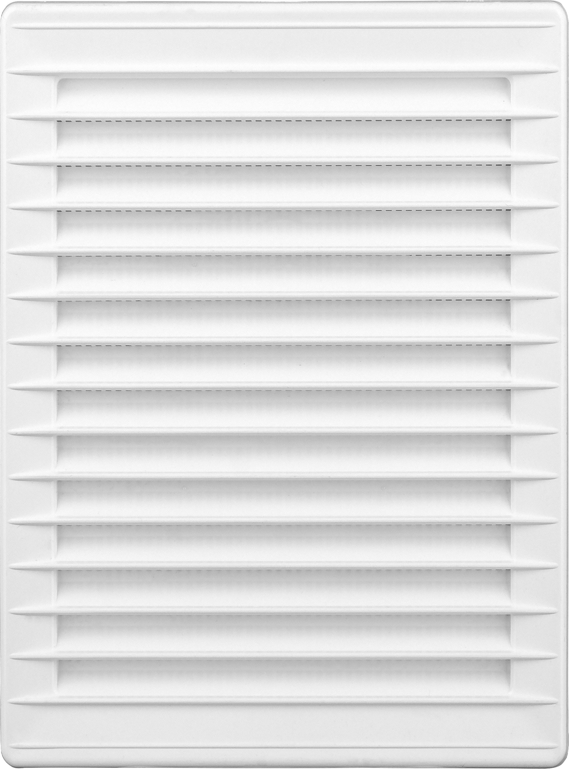 Решітка вентиляційна Airroxy AKUzS 140x140 white (02-336) в інтернет-магазині, головне фото