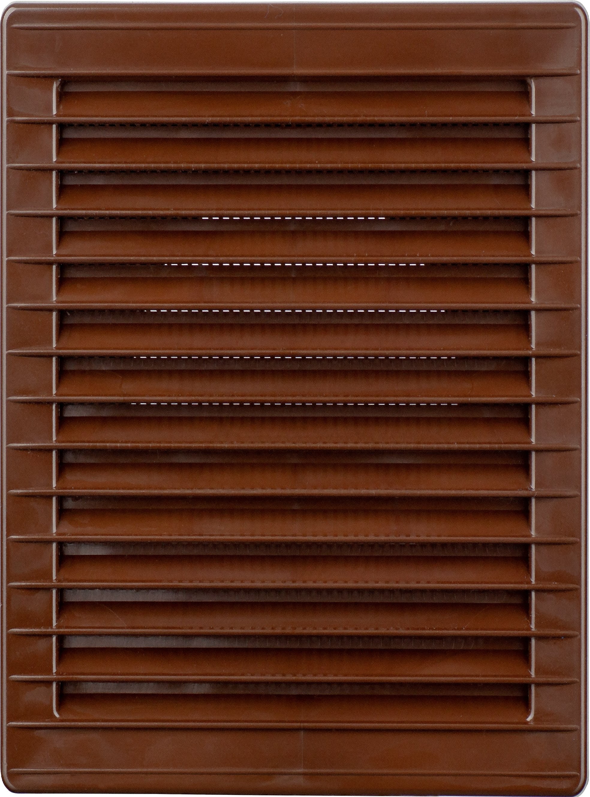 Решетка вентиляционная Airroxy AKUzSb 140x140 brown (02-338) в интернет-магазине, главное фото