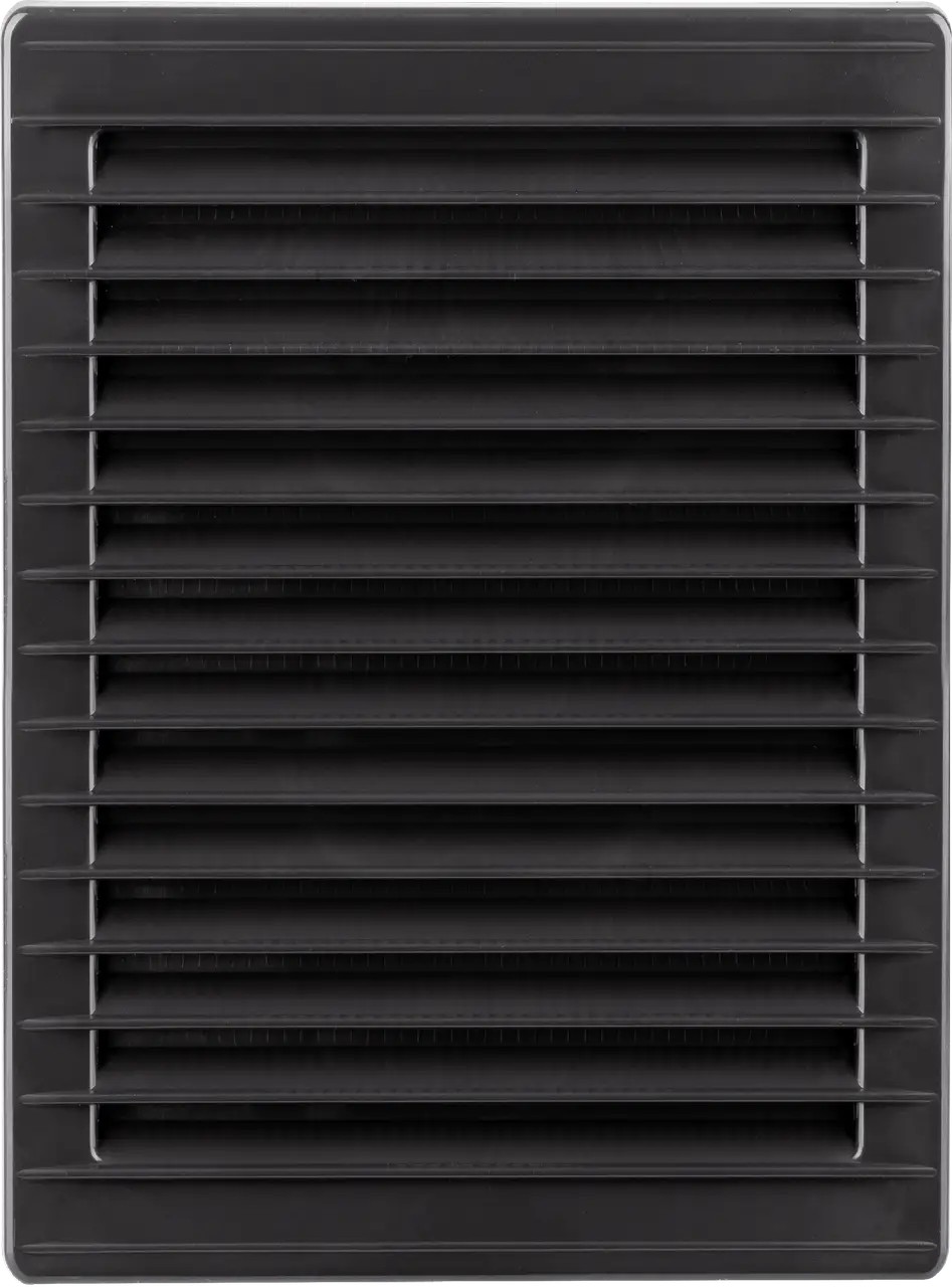 Решітка вентиляційна Airroxy AKUzSg 140x210 graphite (02-343) в інтернет-магазині, головне фото