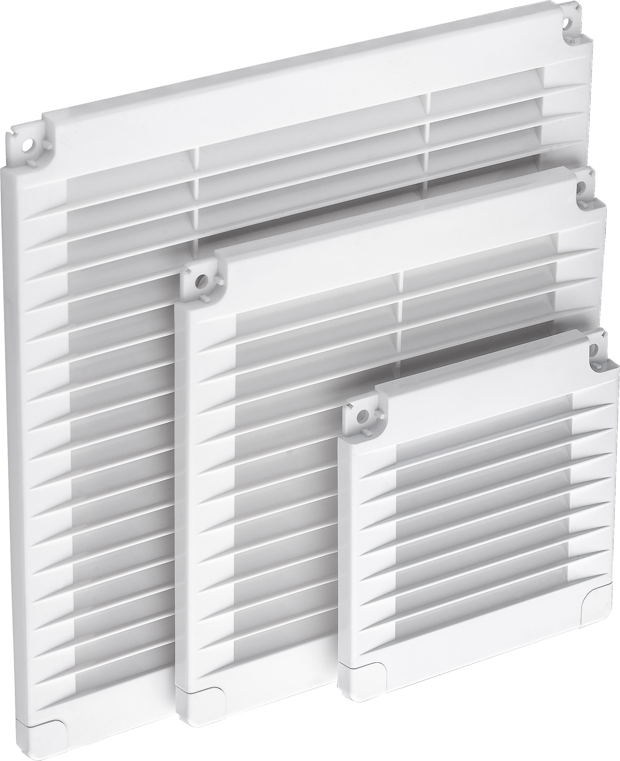 Решітка вентиляційна Airroxy 100x100 white (02-313) в інтернет-магазині, головне фото