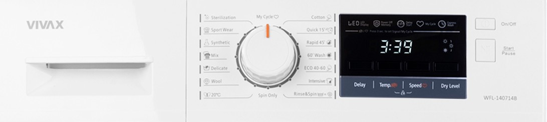 Пральна машина Vivax WFL-140714B відгуки - зображення 5