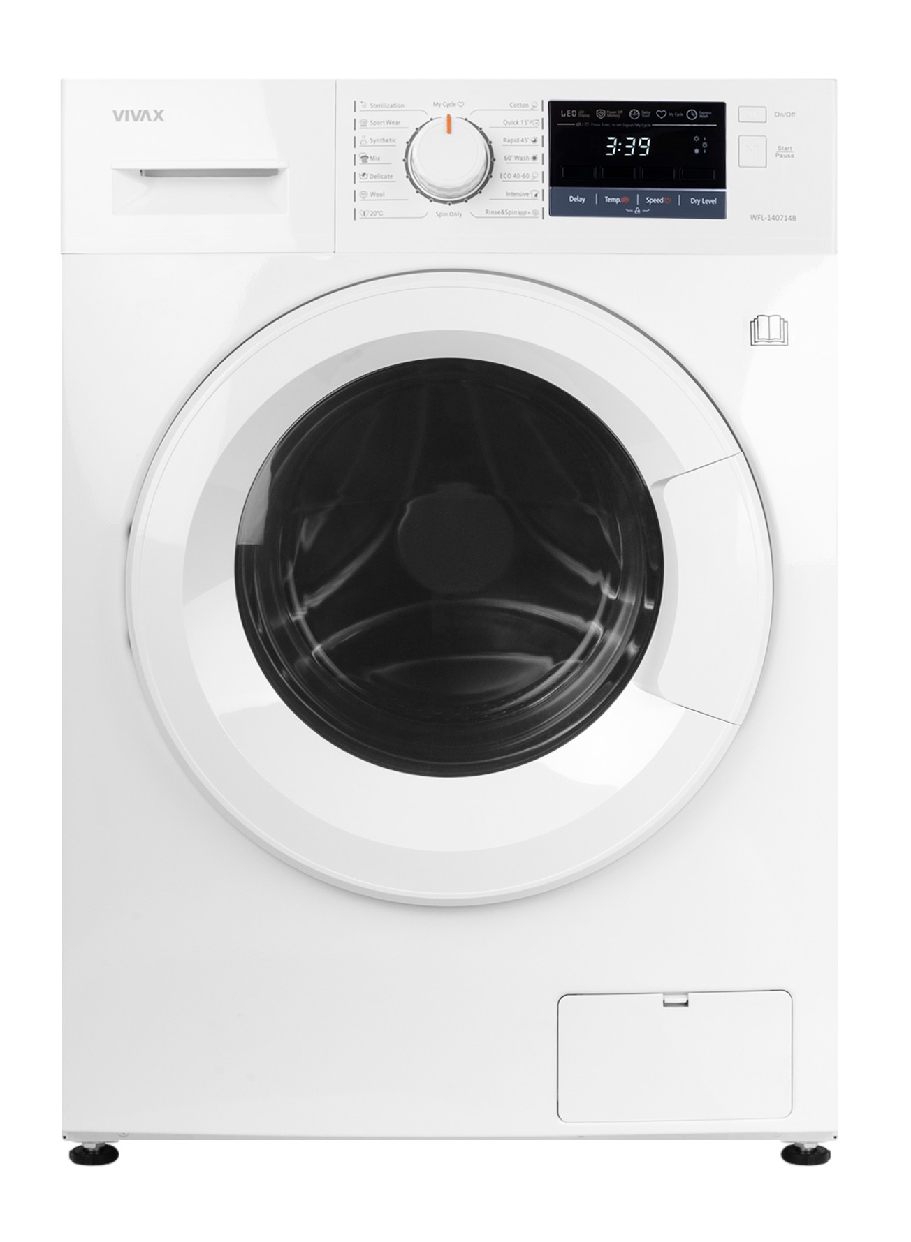 Характеристики пральна машина Vivax WFL-140714B