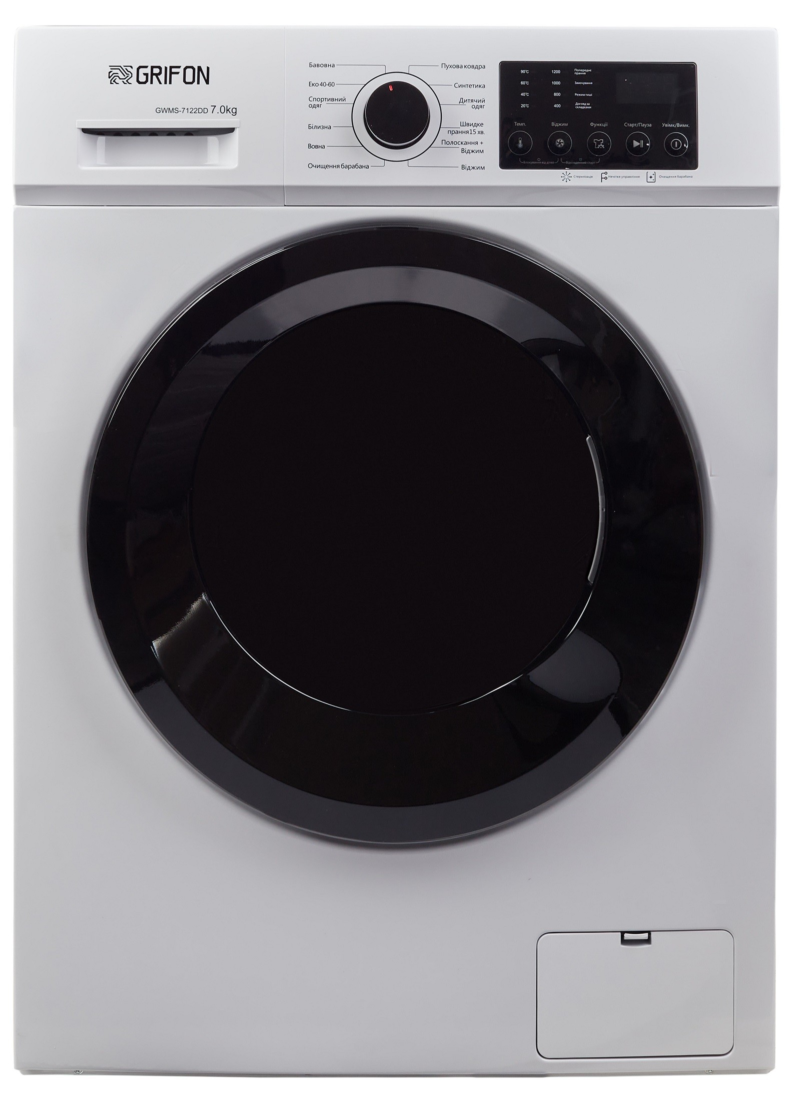 Характеристики пральна машина Grifon GWMS-7122DD