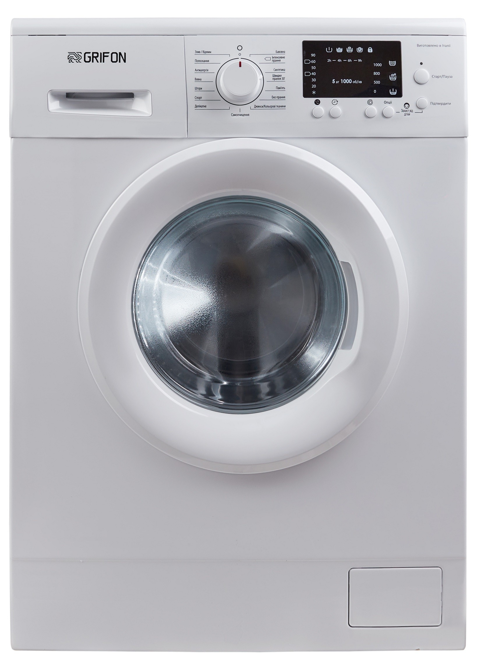 Характеристики пральна машина Grifon GWMS-510L