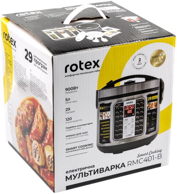 Мультиварка Rotex RMC401-B обзор - фото 8