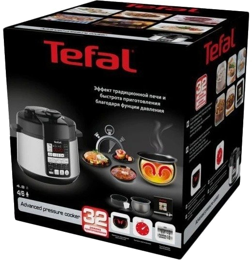 продукт Tefal Advanced Pressure Cooker CY621D34 - фото 14