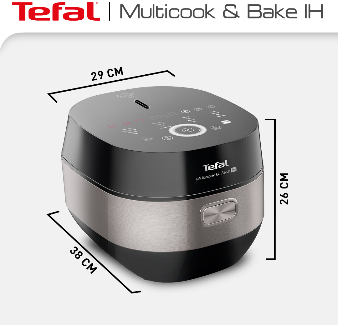 Мультиварка Tefal MultiCook&Bake IH RK908A34 характеристики - фотографія 7