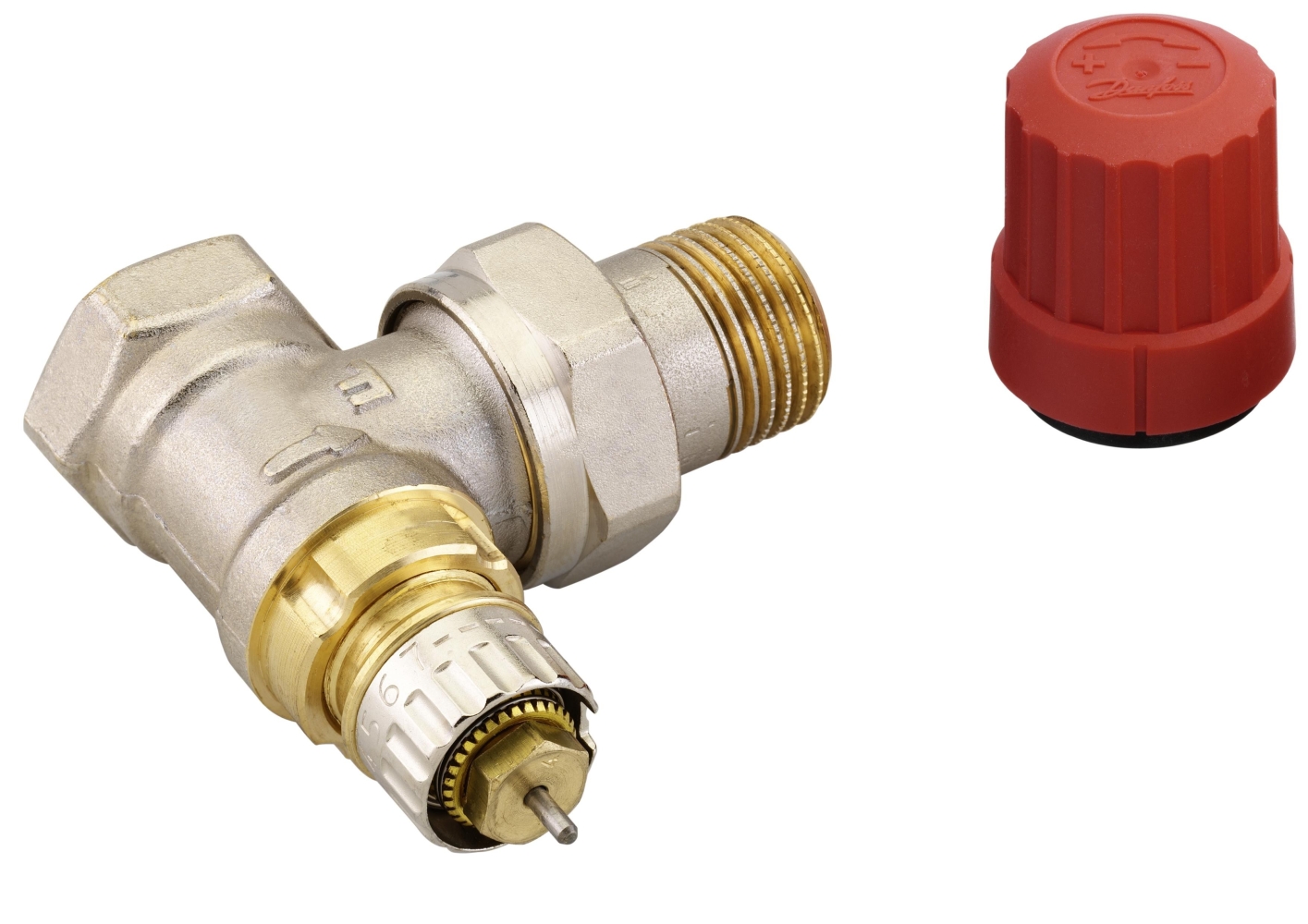 Danfoss RA-N 15 кутовий, латунь (013G0013)