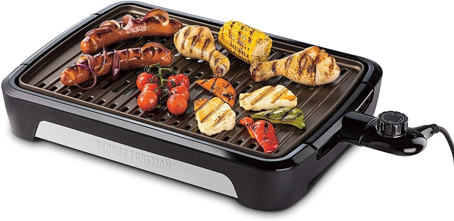 George Foreman 25850-56 Smokeless BBQ Grill