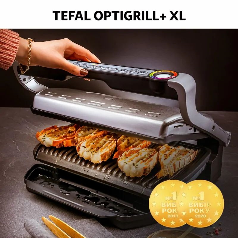 продукт Tefal GC722D34 OptiGrill + XL - фото 14
