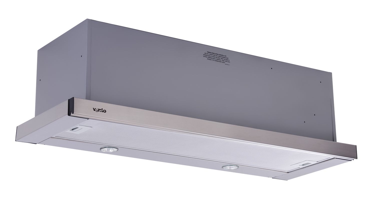 Кухонна витяжка Ventolux GARDA 90 INOX (1100) SMD LED ціна 9843 грн - фотографія 2