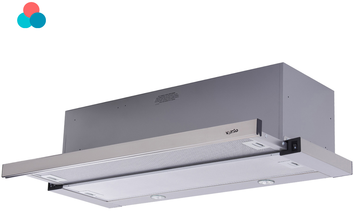 Кухонна витяжка Ventolux GARDA 90 INOX (1100) SMD LED в інтернет-магазині, головне фото