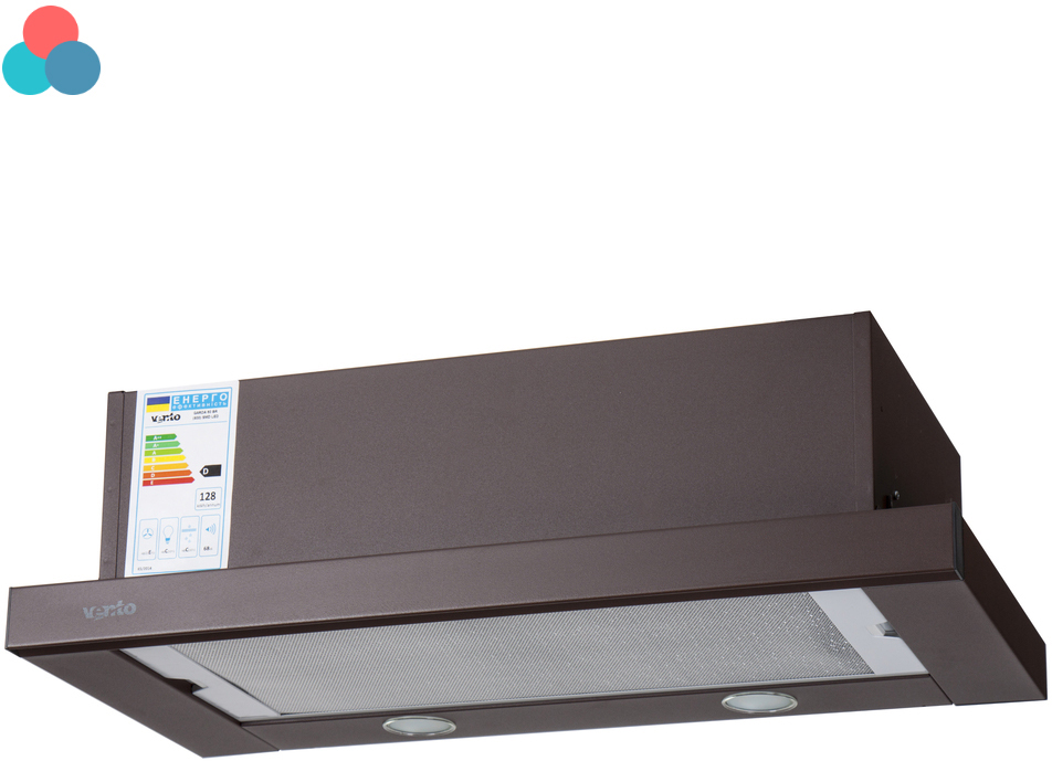 Кухонна витяжка Ventolux GARDA 60 BR (800) SMD LED в інтернет-магазині, головне фото
