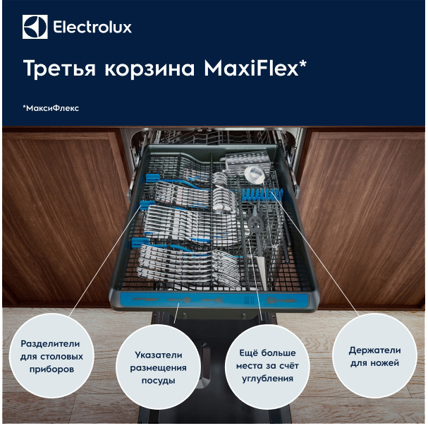 обзор товара Посудомоечная машина Electrolux EEM923100L - фотография 12