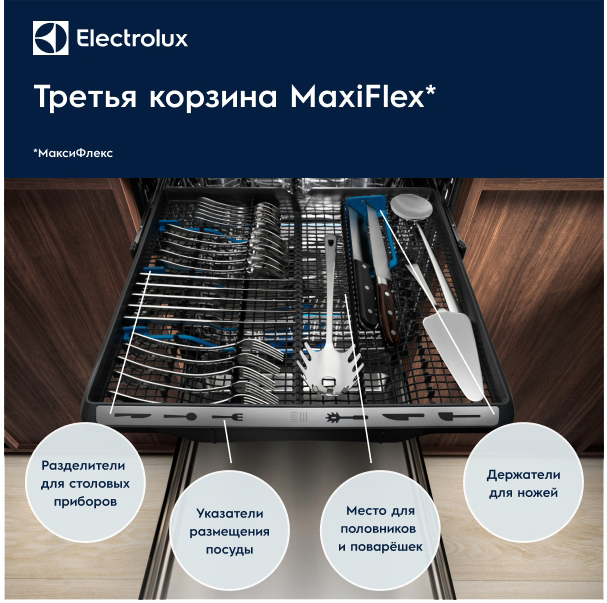 в ассортименте Посудомоечная машина Electrolux EEM96330L в магазине - фото 18