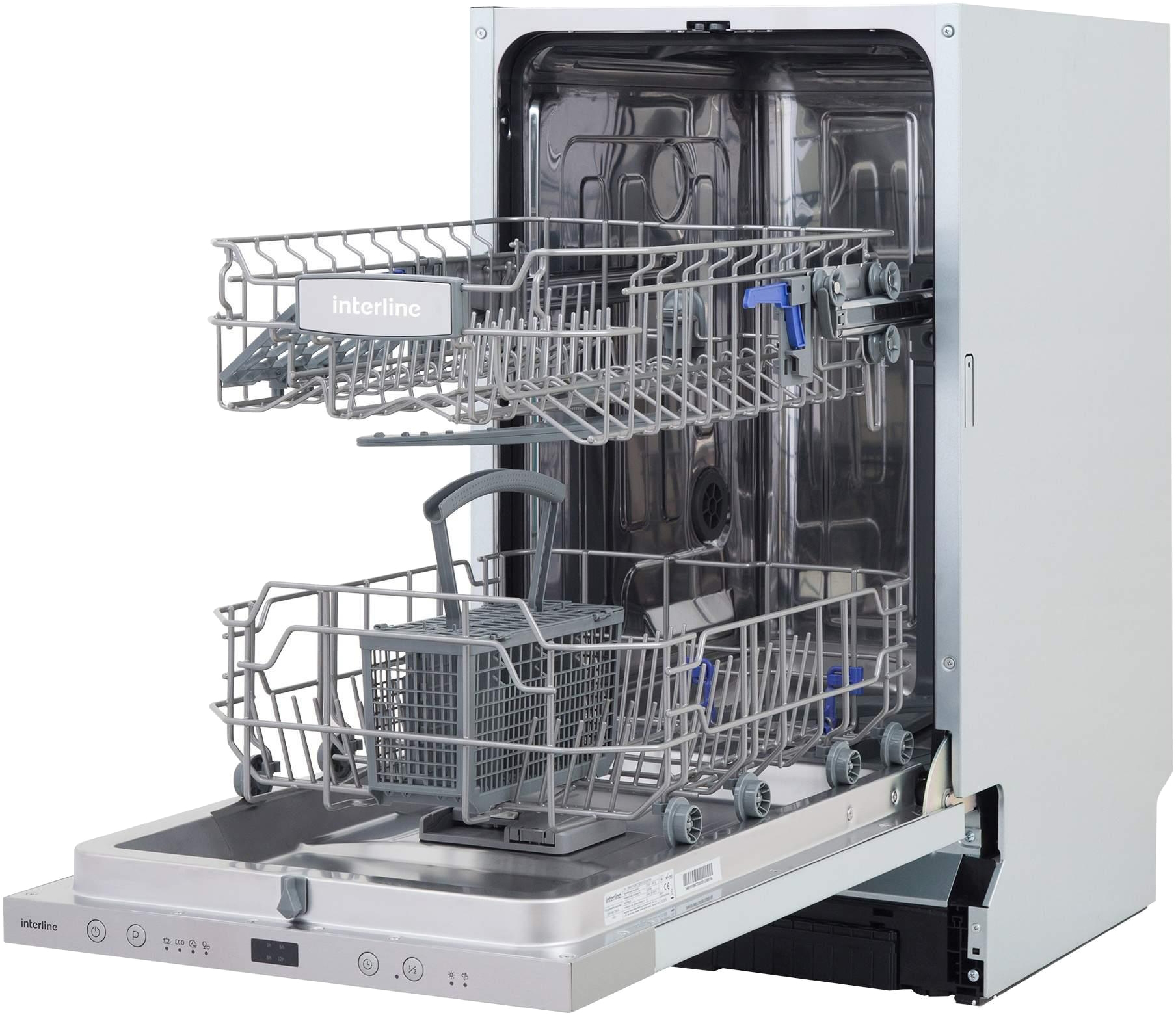 Характеристики посудомоечная машина Interline DWI 445 DSH A
