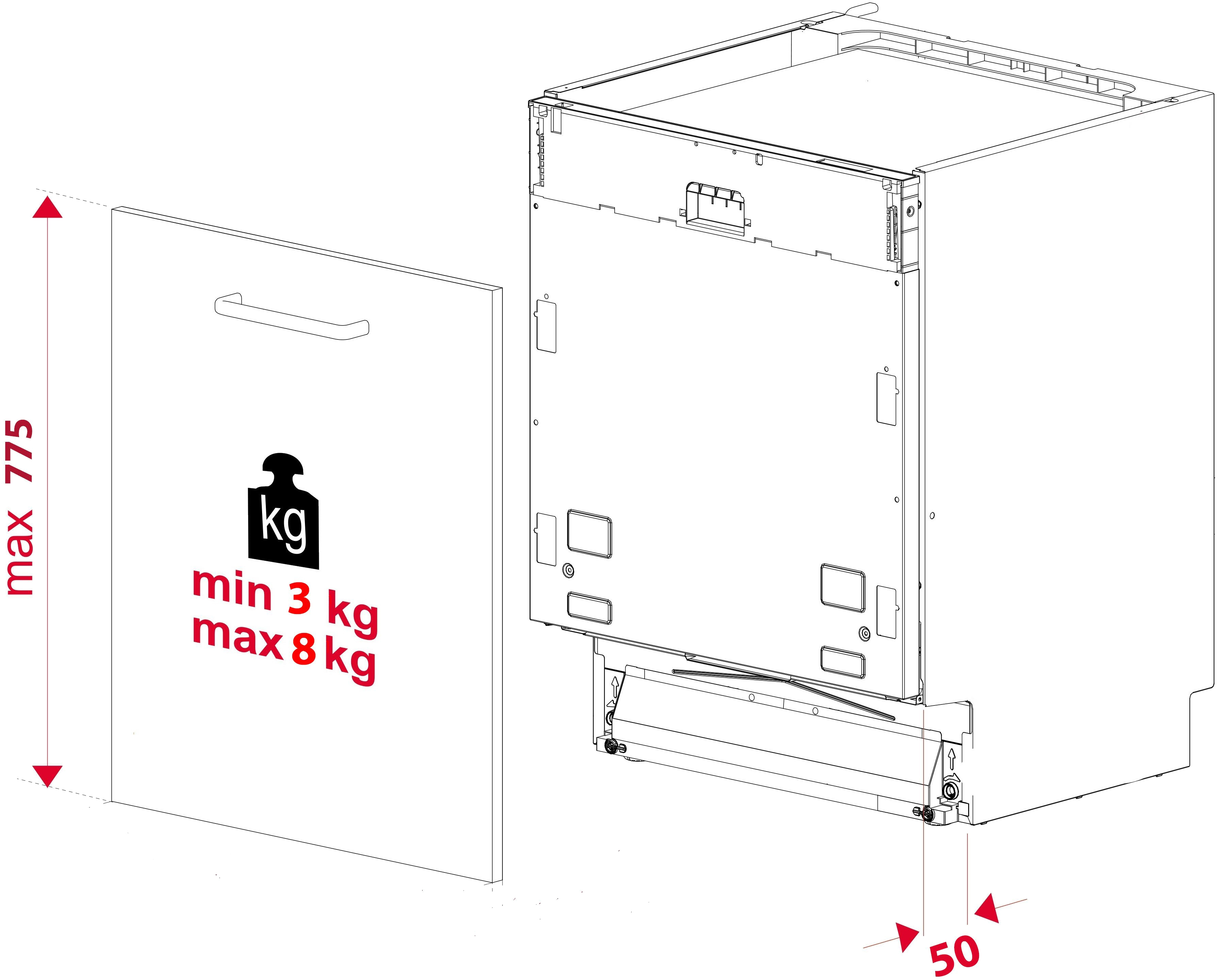 в наличии Посудомоечная машина Interline DWI 964 DSH WA Sliding Door в магазине - фото 22