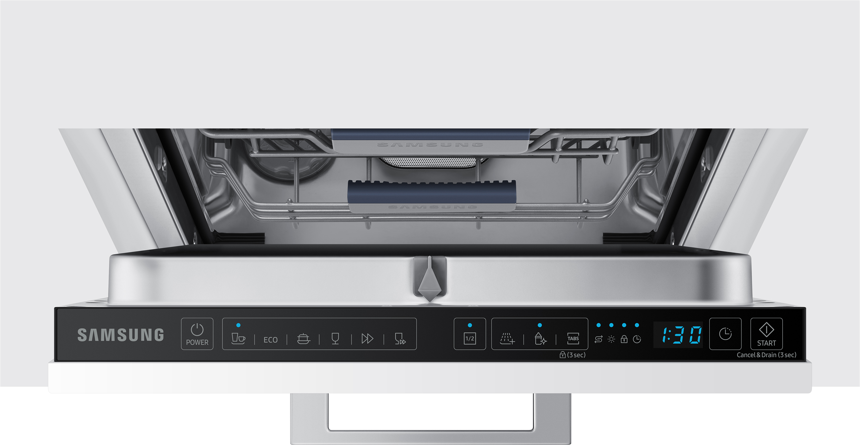 Посудомийна машина Samsung DW50R4050BB/WT огляд - фото 11