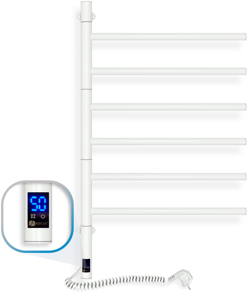 Поворотный электрический полотенцесушитель Navin Arabesque 480х800 Sensor (12-123033-4880)