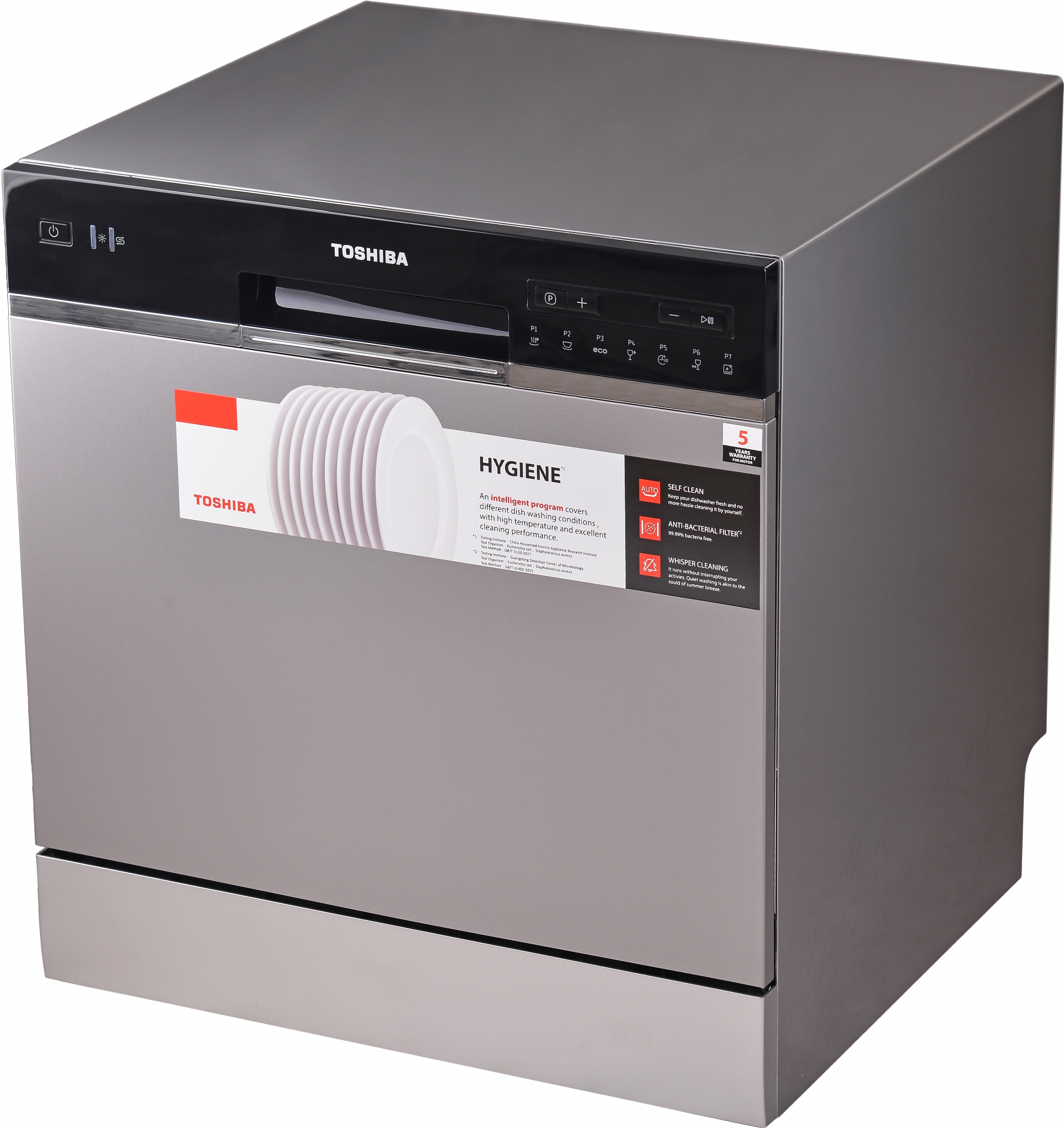 Посудомоечная машина Toshiba DW-08T1CIS(S)-UA цена 0.00 грн - фотография 2