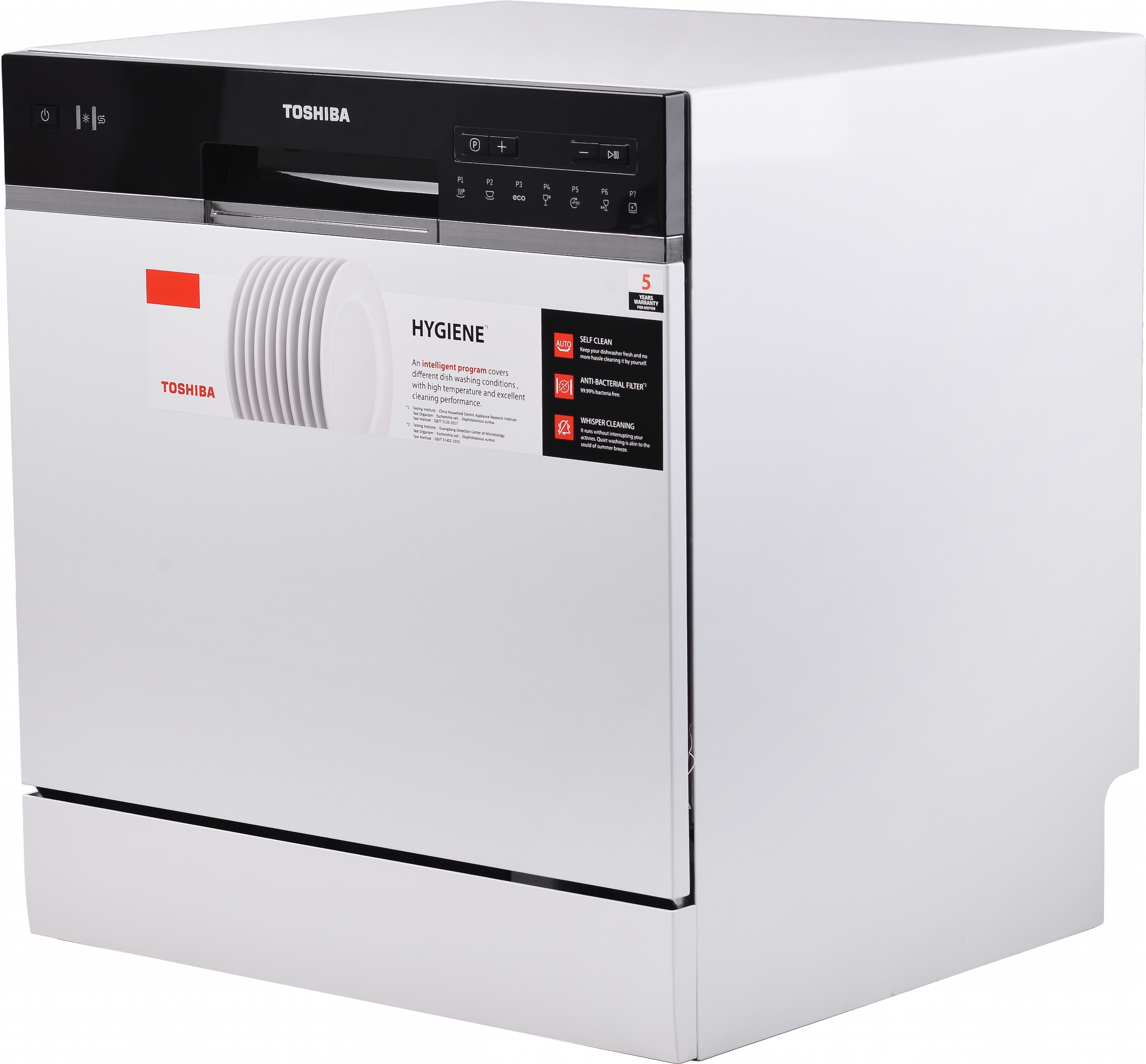 Посудомийна машина Toshiba DW-08T1CIS(W)-UA ціна 0.00 грн - фотографія 2