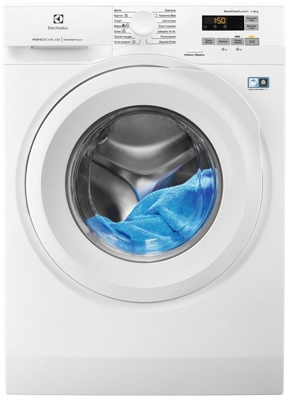 Інверторна пральна машина Electrolux EW6FN528WU