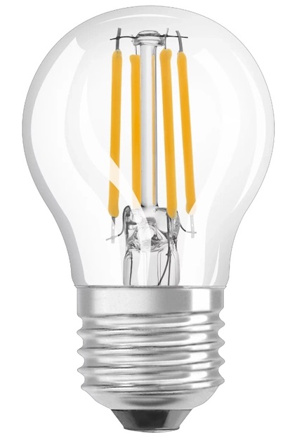 Светодиодная лампа Osram с цоколем E27 Osram LED P60 5.5W 2700K E27 (4058075434882)