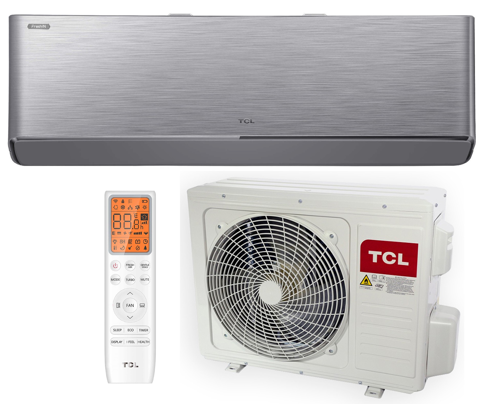 TCL FreshIN 1.0 TAC-09CHSD/FAI Inverter R32 WI-FI