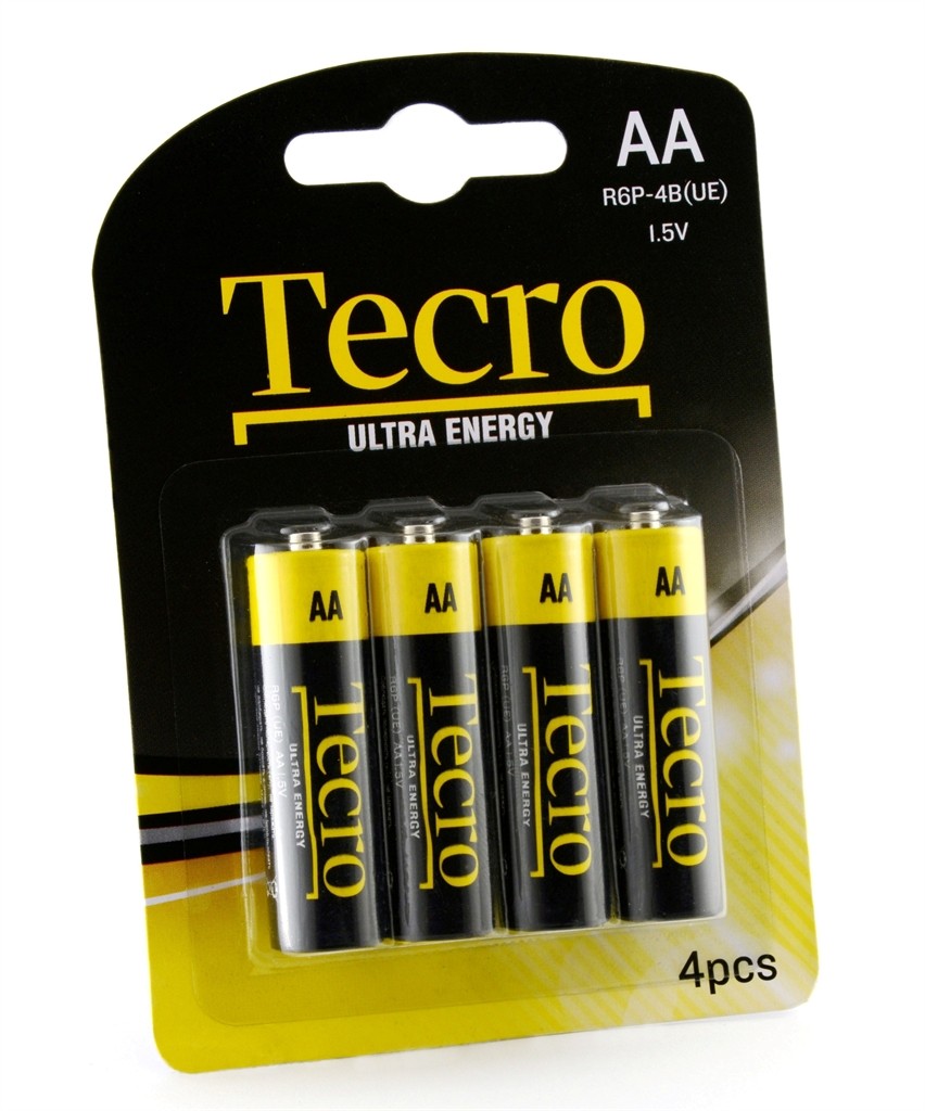 Отзывы батарейка Tecro Ultra Energy AA/LR06 BL 4 шт