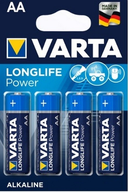 Батарейка Varta Longlife Power 4906 (High Energy) AA/LR06 BL 4шт в интернет-магазине, главное фото