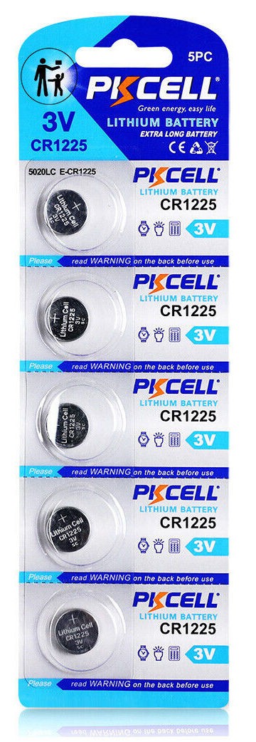 Батарейка PkCell CR1225 BL 5шт (PC/CR1225/21798)