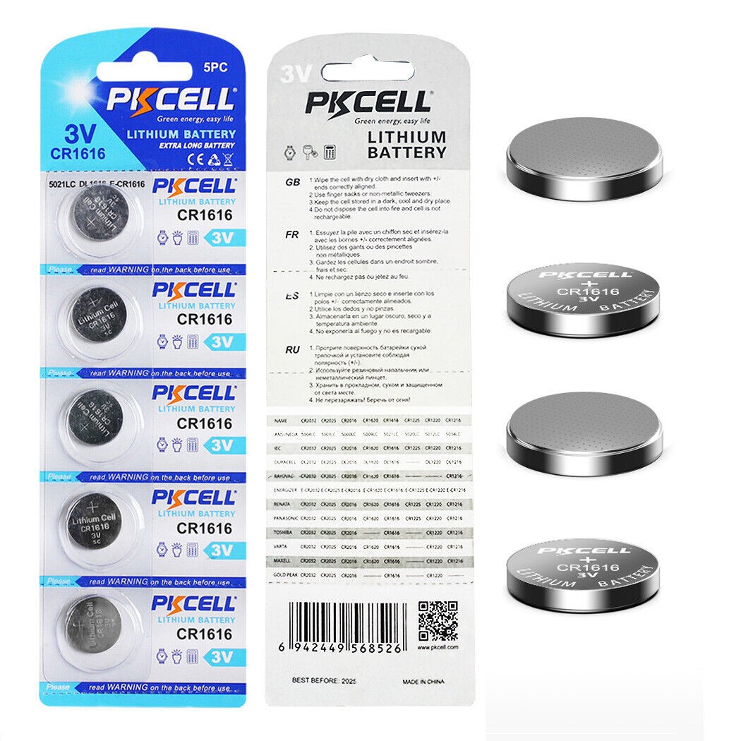 Батарейка PkCell CR1616 BL 5шт (PC/CR1616/21799) ціна 113 грн - фотографія 2