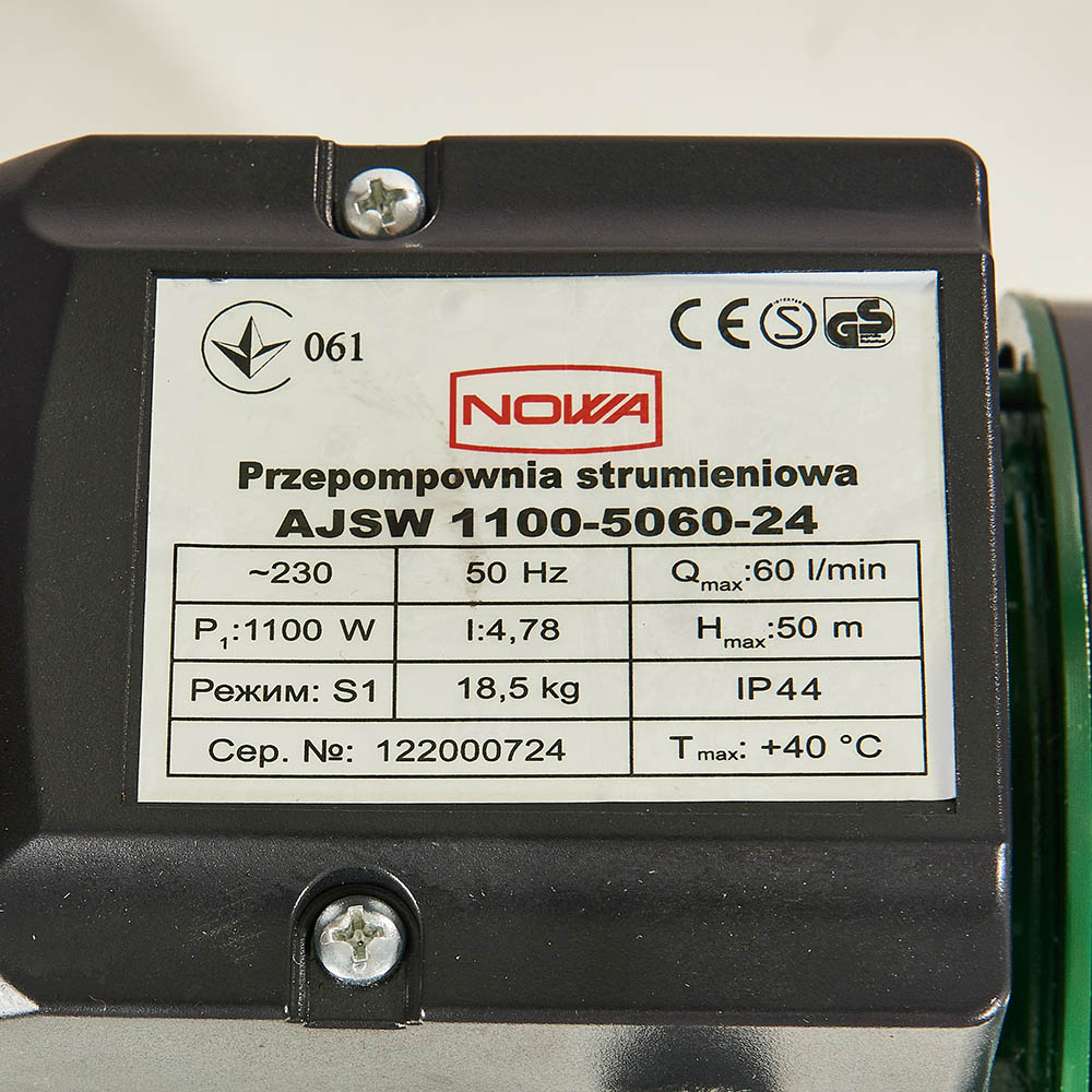 Свердловинний насос Nowa AJSW 1100-5060-24 характеристики - фотографія 7