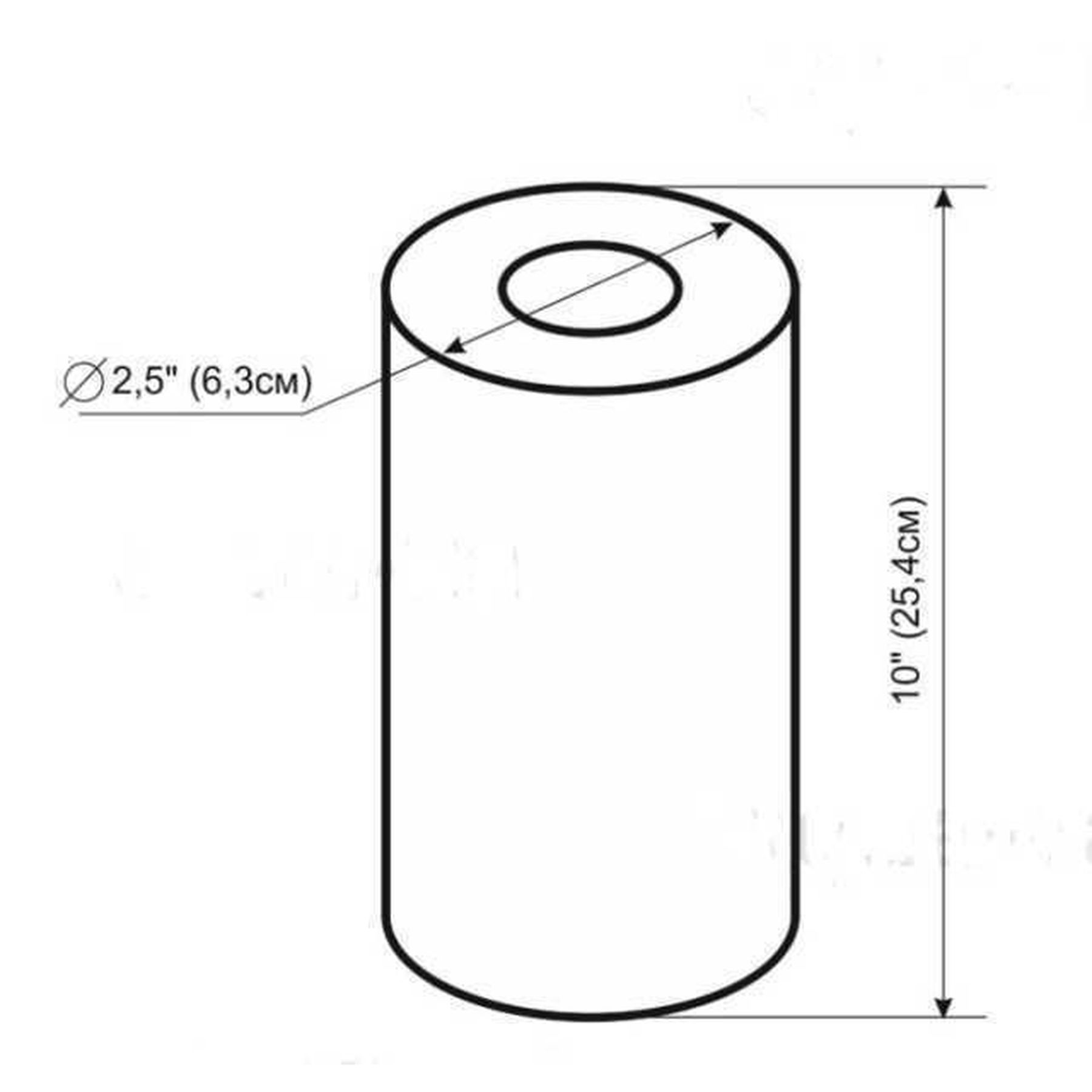 Ozon Bio+ PPW-10B NEW (10 мкм) Габаритные размеры