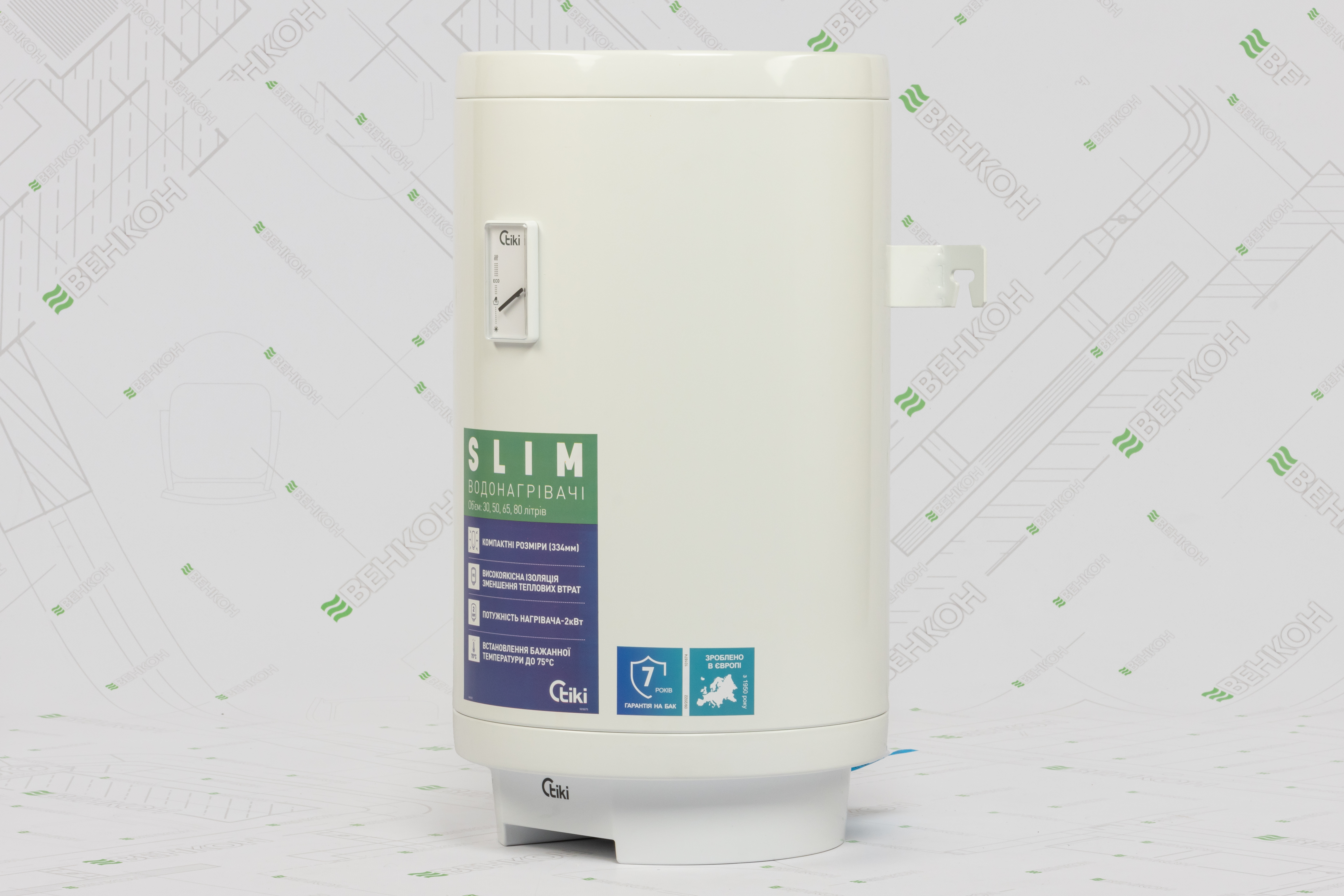 Водонагрівач Tiki Prime MS 30 V9 (700130) ціна 6899 грн - фотографія 2