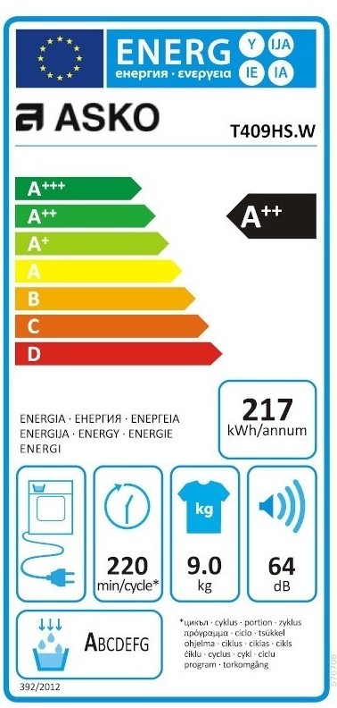 продаём Asko T 409 HS.W LOGIC HeatPump&Steam в Украине - фото 4