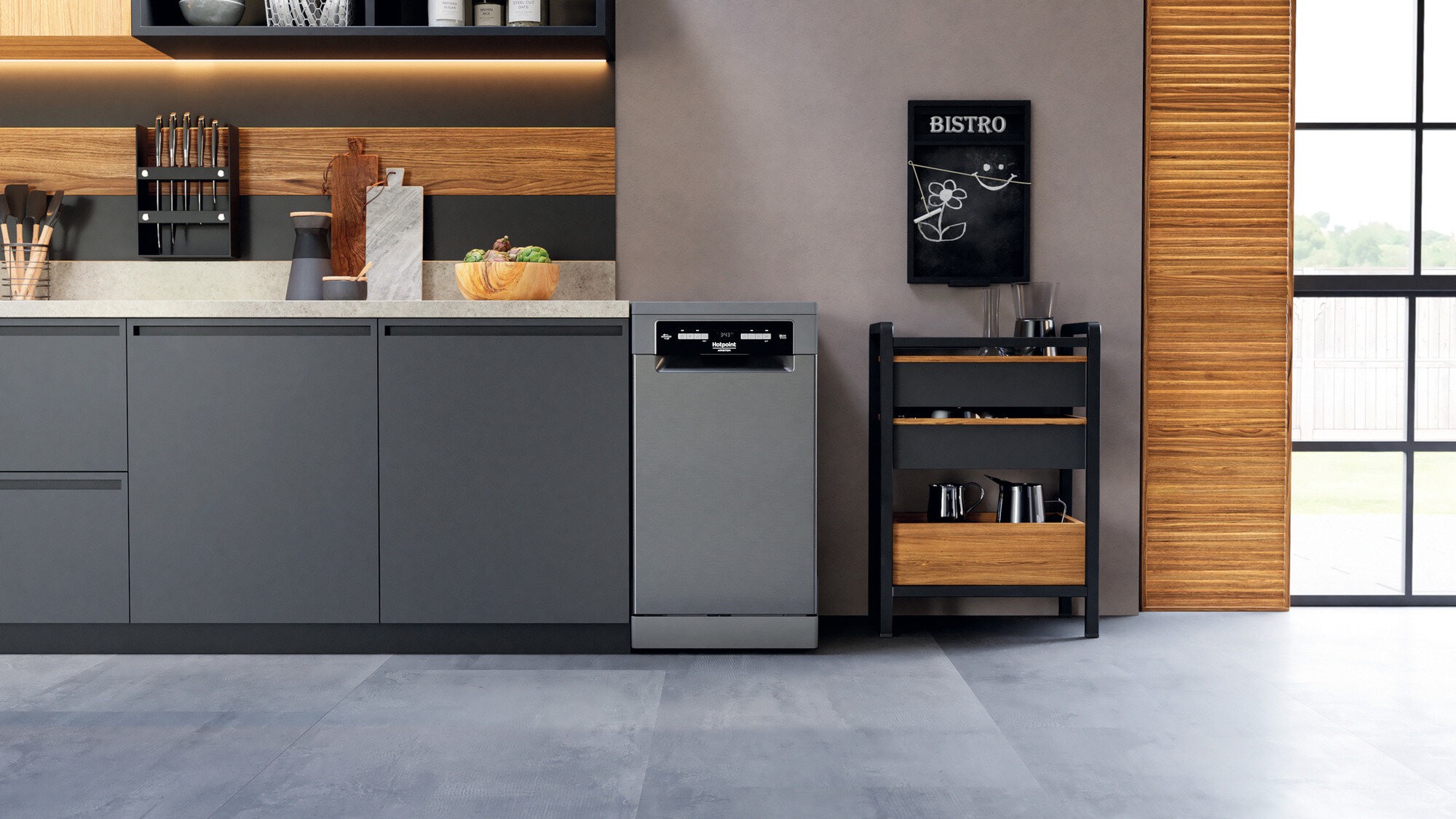 огляд товару Посудомийна машина Hotpoint Ariston HSFO 3T235 WCX - фотографія 12